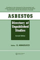 Book cover of: Asbestos. By: S. Amaducci
