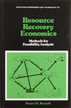 Book cover of: Resource Recovery Economics. By: Stuart H. Russell