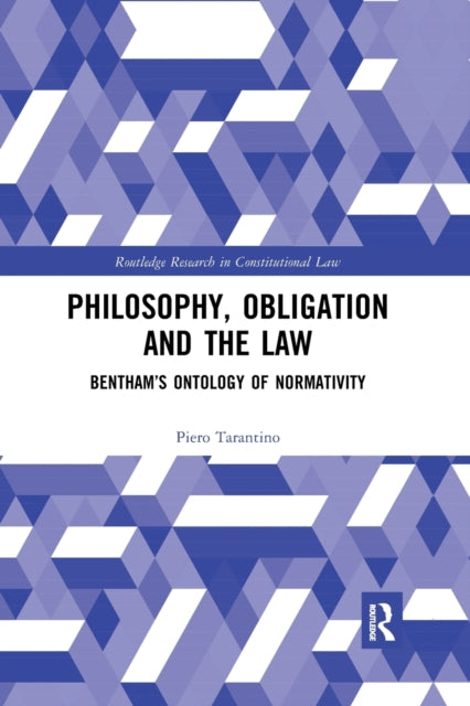 Book cover of: Philosophy, Obligation and the Law. By: Piero Tarantino