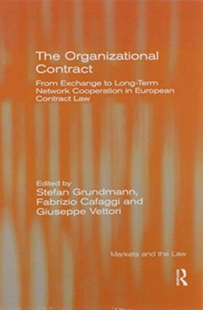 Book cover of: Organizational Contract. By: Stefan Grundmann