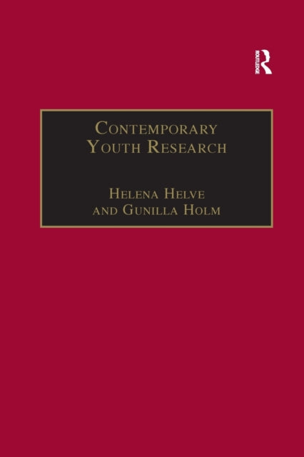 Book cover of: Contemporary Youth Research. By: Helena Helve