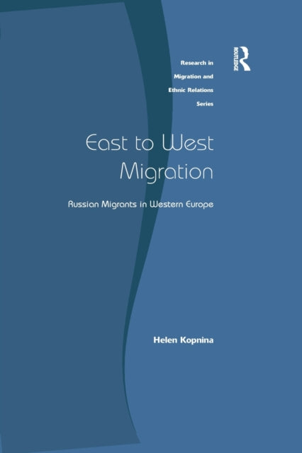 Book cover of: East to West Migration. By: Helen Kopnina