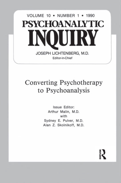 Book cover of: Converting Psychoanalysis