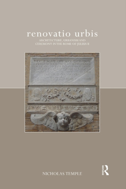 Book cover of: renovatio urbis. By: Nicholas Temple