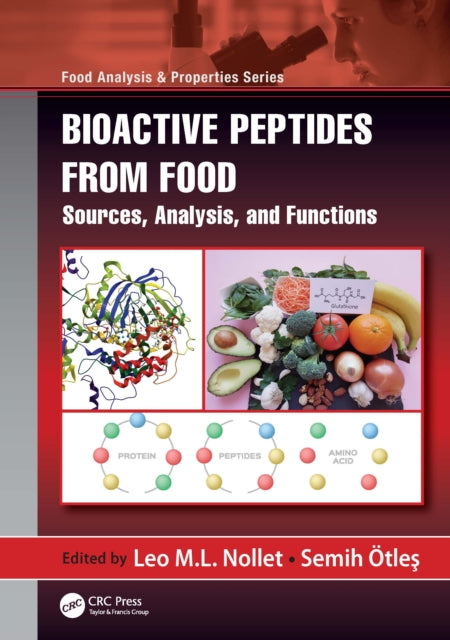 Book cover of: Bioactive Peptides from Food. By: Leo M. L. Nollet