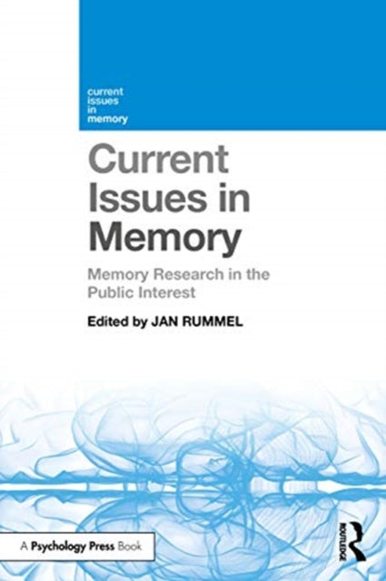 Book cover of: Current Issues in Memory. By: Jan Rummel