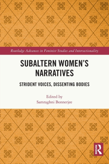 Book cover of: Subaltern Women’s Narratives