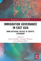Book cover of: Immigration Governance in East Asia. By: Gunter Schubert
