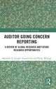 Book cover of: Auditor Going Concern Reporting. By: Marshall A. Geiger