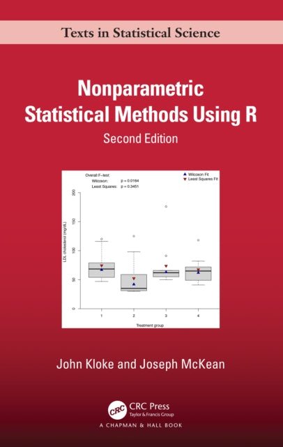 Book cover of: Nonparametric Statistical Methods Using R