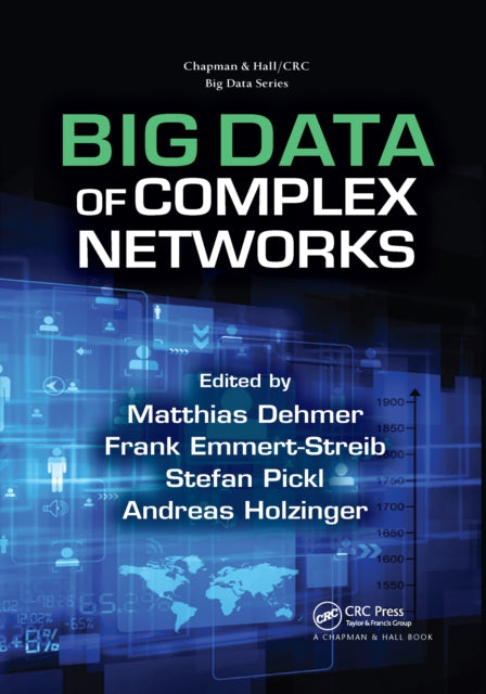 Book cover of: Big Data of Complex Networks. By: Matthias Dehmer