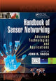 Book cover of: Handbook of Sensor Networking. By: John R. Vacca