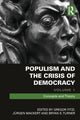 Book cover of: Populism and the Crisis of Democracy. By: Gregor Fitzi