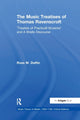 Book cover of: Music Treatises of Thomas Ravenscroft. By: Ross W. Duffin