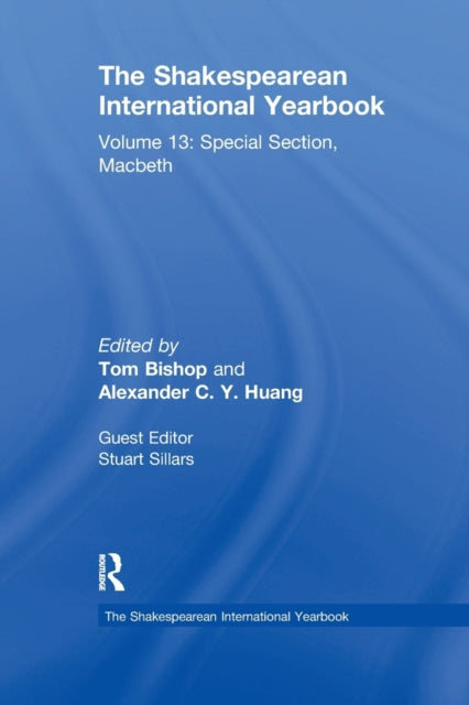 Book cover of: Shakespearean International Yearbook. By: Tom Bishop