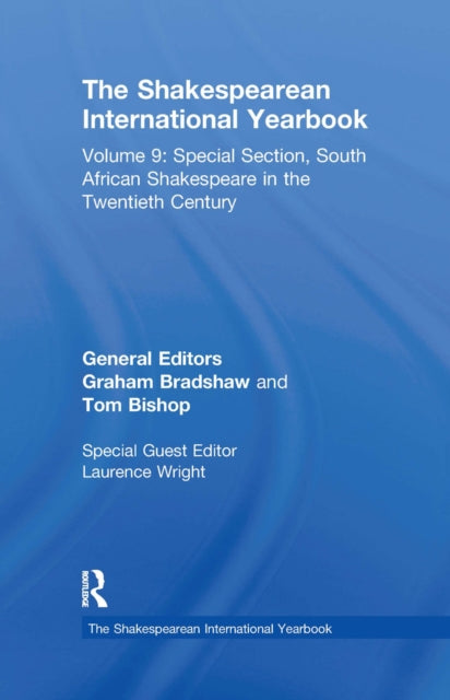 Book cover of: Shakespearean International Yearbook. By: Graham Bradshaw