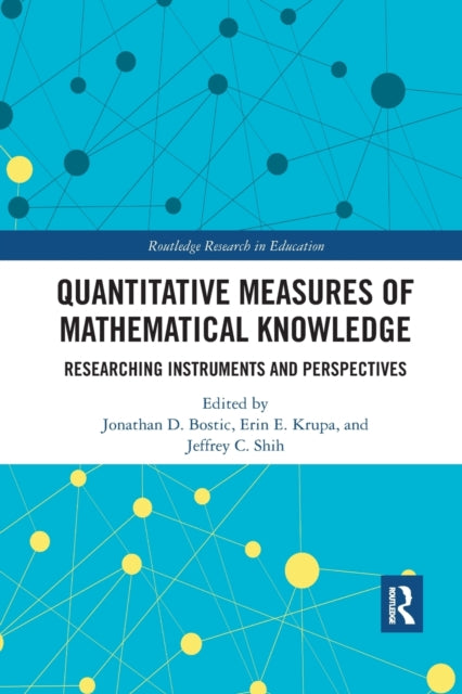 Book cover of: Quantitative Measures of Mathematical Knowledge. By: Jonathan Bostic