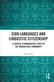 Book cover of: Sign Languages and Linguistic Citizenship. By: Ellen Foote