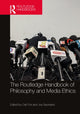 Book cover of: Routledge Handbook of Philosophy and Media Ethics. By: Carl Fox