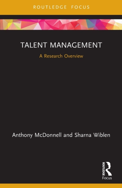 Book cover of: Talent Management. By: Anthony McDonnell