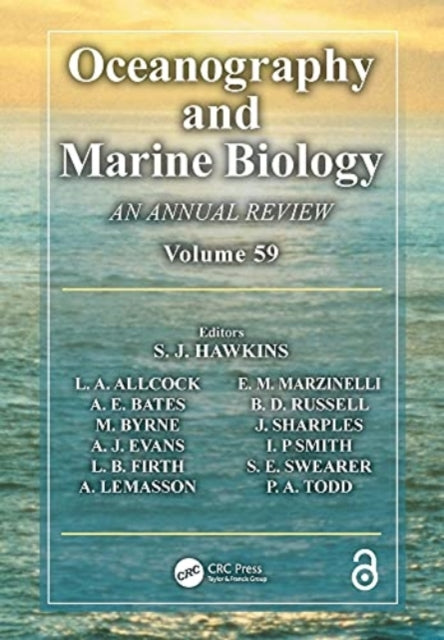 Book cover of: Oceanography and Marine Biology. By: S. J. Hawkins