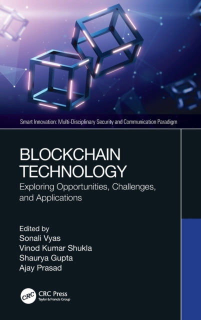 Book cover of: Blockchain Technology. By: Sonali Vyas