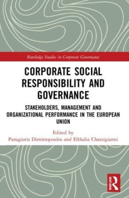 Book cover of: Corporate Social Responsibility and Governance. By: Panagiotis Dimitropoulos