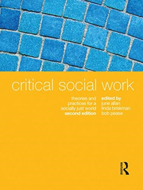 Book cover of: Critical Social Work. By: June Allan