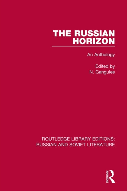 Book cover of: Russian Horizon. By: N. Gangulee