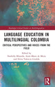 Book cover of: Language Education in Multilingual Colombia. By: Norbella Miranda