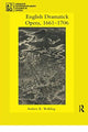 Book cover of: English Dramatick Opera, 1661–1706. By: Andrew R. Walkling