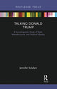 Book cover of: Talking Donald Trump. By: Jennifer Sclafani
