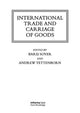 Book cover of: International Trade and Carriage of Goods. By: Baris Soyer