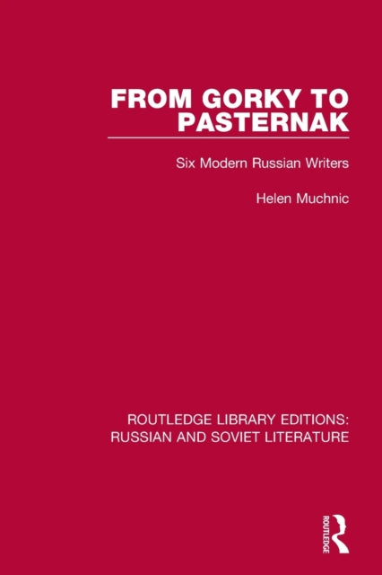 Book cover of: From Gorky to Pasternak. By: Helen Muchnic