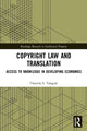 Book cover of: Copyright Law and Translation. By: Chamila Talagala
