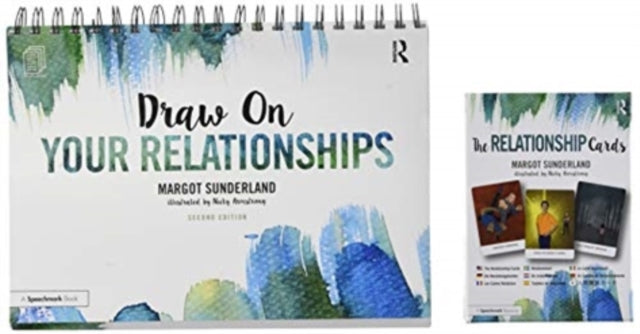 Book cover of: Draw On Your Relationships book and The Relationship Cards. By: Margot Sunderland
