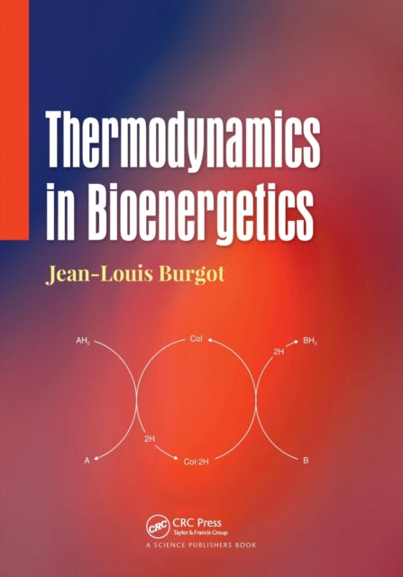 Book cover of: Thermodynamics in Bioenergetics. By: Jean-Louis Burgot