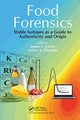 Book cover of: Food Forensics. By: James Francis Carter