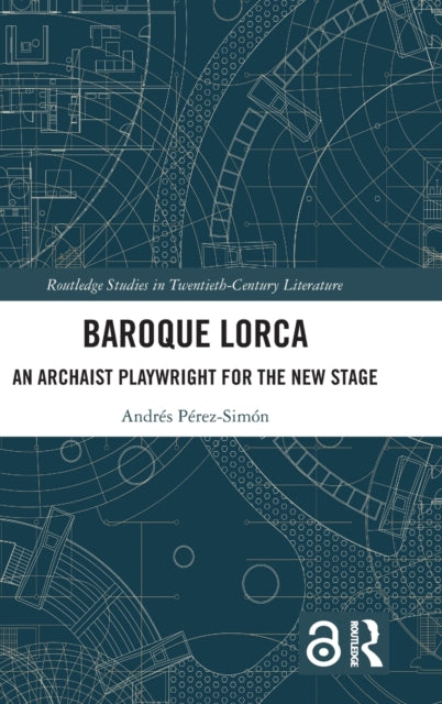 Book cover of: Baroque Lorca. By: Andrés Pérez-Simón