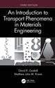 Book cover of: Introduction to Transport Phenomena in Materials Engineering. By: David R. Gaskell