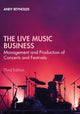 Book cover of: Live Music Business. By: Andy Reynolds