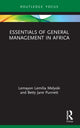 Book cover of: Essentials of General Management in Africa. By: Betty Jane Punnett