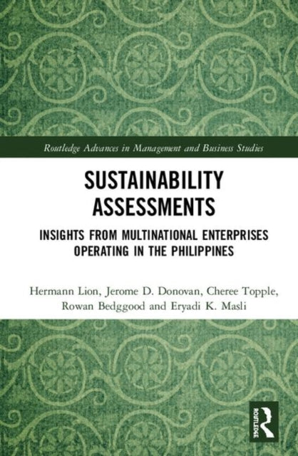 Book cover of: Sustainability Assessments. By: Hermann Lion