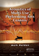 Book cover of: Acoustics of Multi-Use Performing Arts Centers