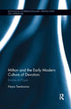 Book cover of: Milton and the Early Modern Culture of Devotion. By: Naya Tsentourou