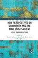 Book cover of: New Perspectives on Community and the Modernist Subject. By: Maria J. Lopez