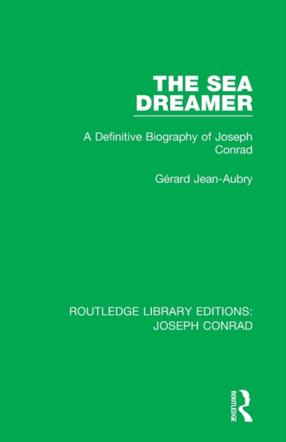 Book cover of: Sea Dreamer. By: G. Jean-Aubry