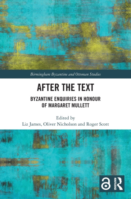 Book cover of: After the Text. By: Margaret Mullett