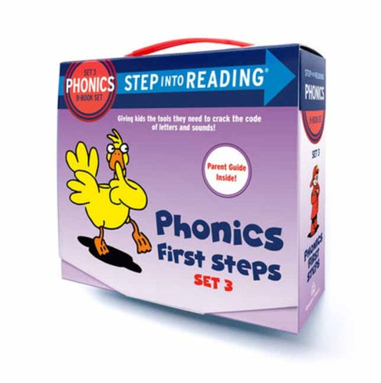 Step into Reading Set 3 Phonics First Steps Box Set, Includes 8 easy-to-decode books and Parent Guide 9780375825811 Random House