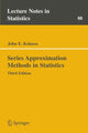 Book cover of: Series Approximation Methods in Statistics. By: John E. Kolassa